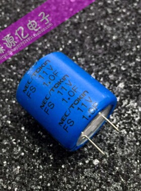 日本原装NEC/TOKIN 11V1F超级电容器 11V1.0F法拉电容 FS1A105ZF