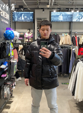 【风雷】PUMA彪马男亮面连帽宽松保暖羽绒服外套Select黑标626710