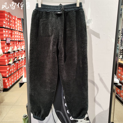 【风雷】匡威加厚暖暖裤冬季男加绒运动裤束脚针织长裤10027003