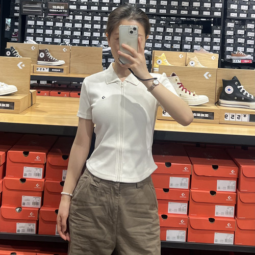 新款匡威星箭女短袖POLO衫