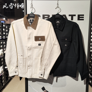 【风雷】CONVERSE匡威秋季男女纽扣翻领夹克多口袋外套10026550