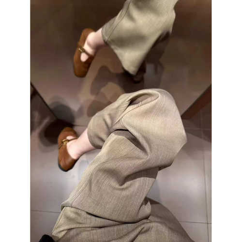 ~高腰天丝阔腿裤西裤女裤~只有件