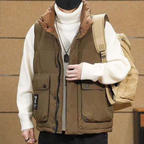 领鸭绒羽绒服男士马甲~只有2件