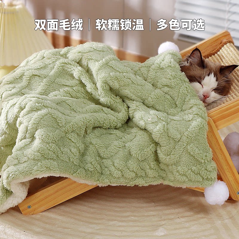 宠物毛毯猫猫狗狗睡垫地垫