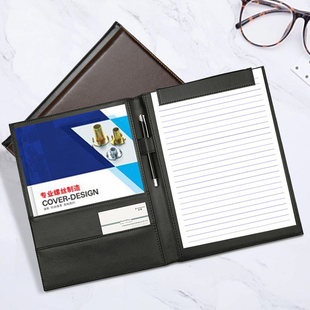 高档销售谈单夹销讲夹合伙人签约本战略合作协议本商务办公设计师