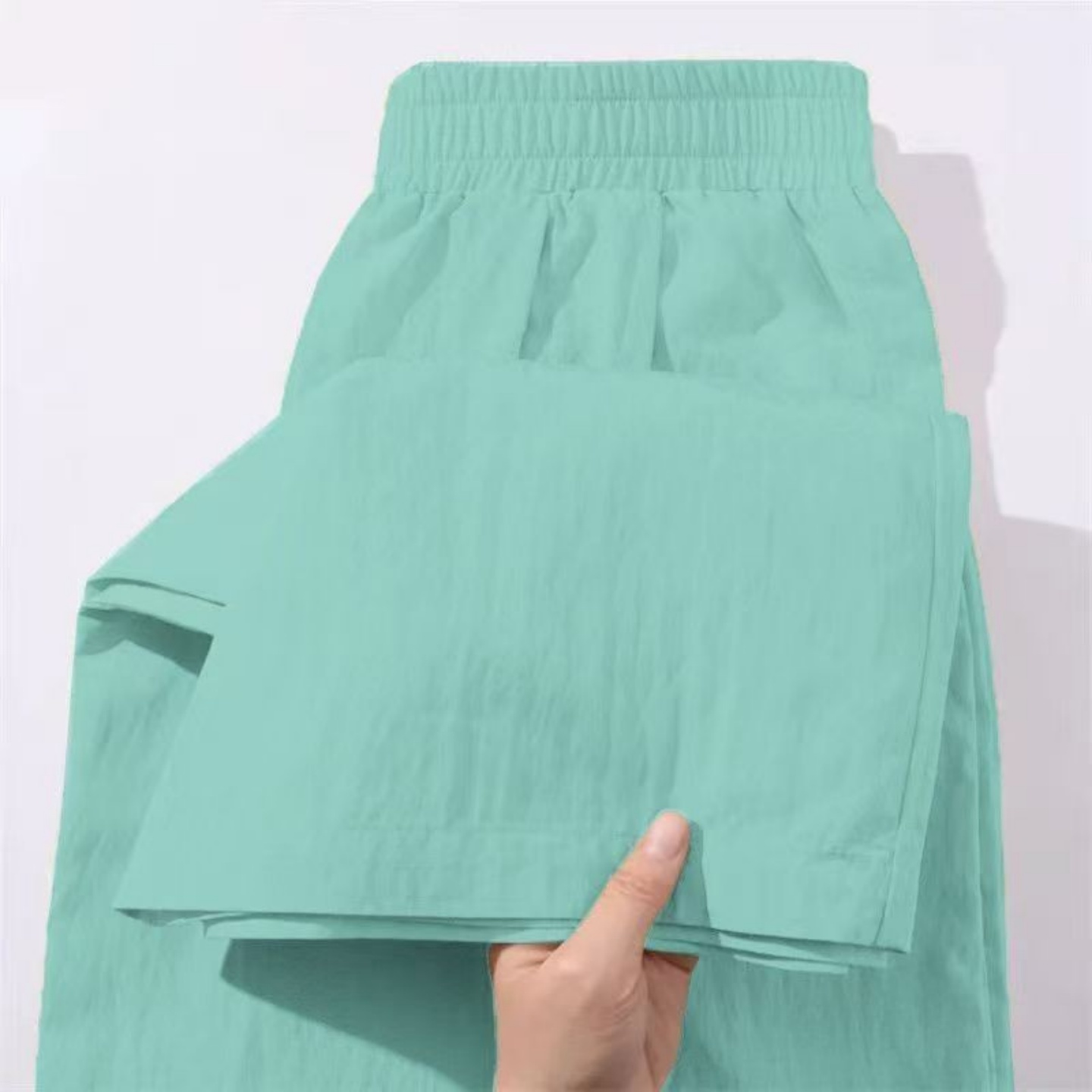 2025新款直筒裤子美式辣妹风休闲裤女夏季多巴胺彩色宽松阔腿长裤