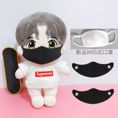 玩偶口罩面具配件公仔海绵娃衣