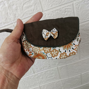 薰子回馈福利手工纯棉小卡包眼镜杂物收纳包零钱包轻便小巧钥匙包