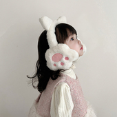 儿童耳罩冬季 保暖可爱超萌毛绒加厚女童宝宝耳捂耳暖护耳套秋冬款