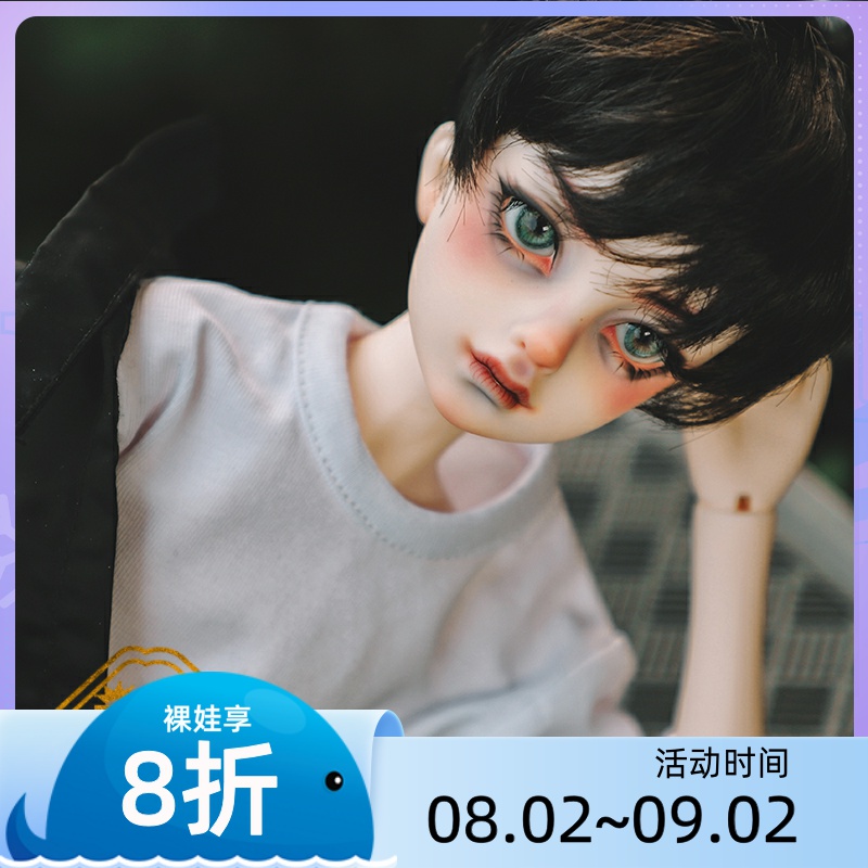 1/4白康娃娃bjd树脂2ddoll