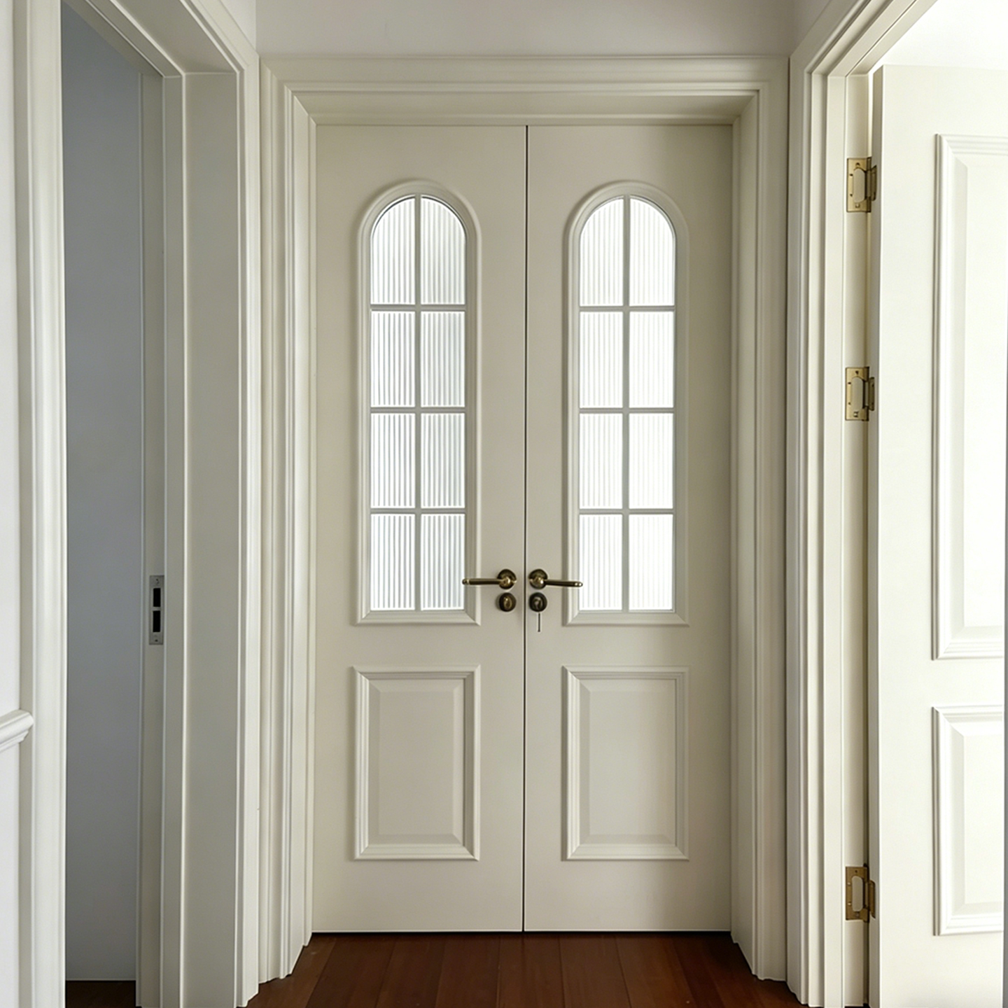 双开门玻璃门厨房门实木门定制包安装家用阳台门烤漆室内门房间门