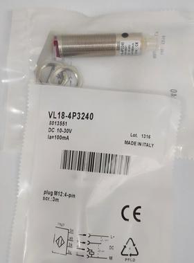 全新VL18-4N3212 VL18-4P3640 VL18-4P3740-4P32404P3212光电开关