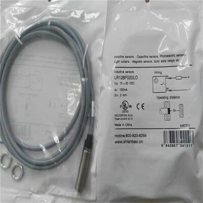 全新接近开关LR12BF02DLO直流二线常开电感式M12传感器金属感应