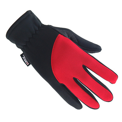 跑步运动保暖手套水木山弹力防滑