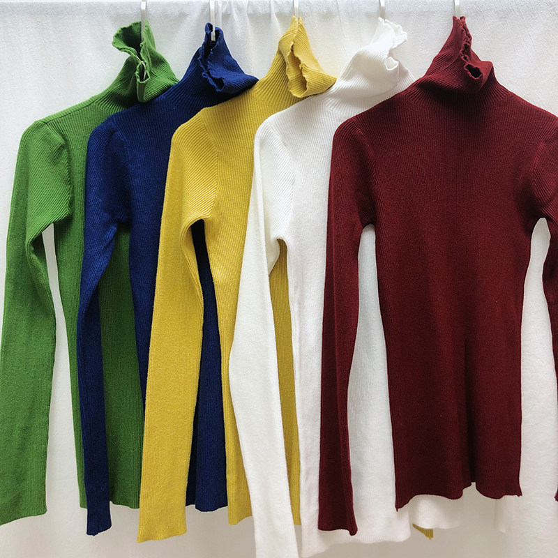 INS懒懒风秋冬针织打底衫