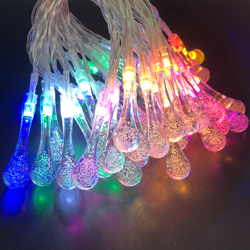 卧室户外露营阳台彩色防水小串灯