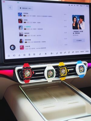 独家原创设计 手表造型车载香薰香水创意树脂手表摆件