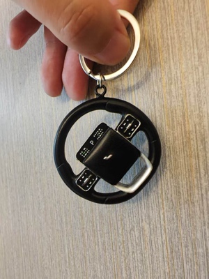 理想L6789理想one mega 方向盘设计钥匙扣 挂件