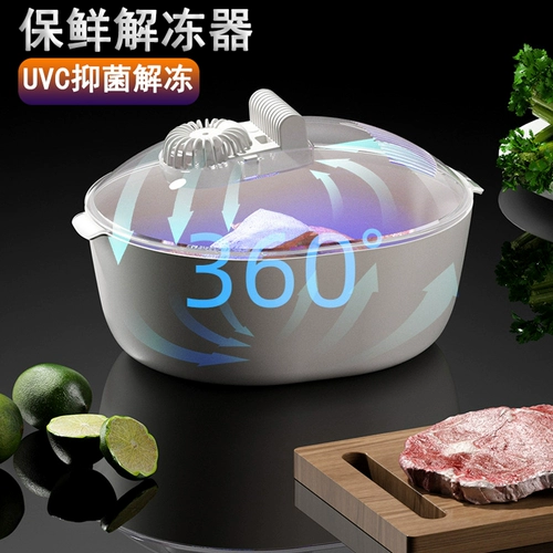 Домашняя кухня Умная еда Thawer Fast Thawing Ice Machin