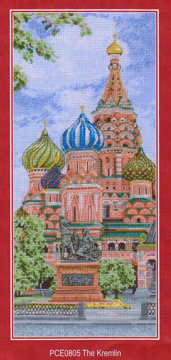 刘年锦绣 原套真线对比 非印花布 anc绣线 pce0805 the kremlin