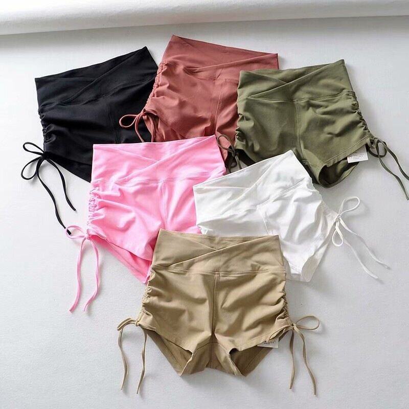 heels舞服辣妹弹力舒适百搭抽绳系带提臀Afro爵士舞jazz高腰短裤
