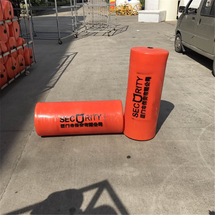 水上新款柏泰环保塑料浮体高度30公分拦截浮漂圆筒式拦汛网浮污索