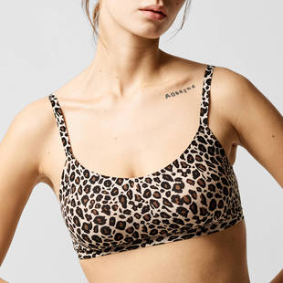 法国CHANTELLE仙黛尔柔软细肩带文胸轻薄无钢圈无痕内衣女运动春