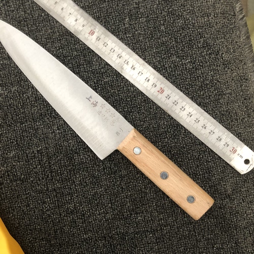上海三星8寸刀屠宰刀具分割刀剔骨刀放血卖肉刀未开刃放血开膛用
