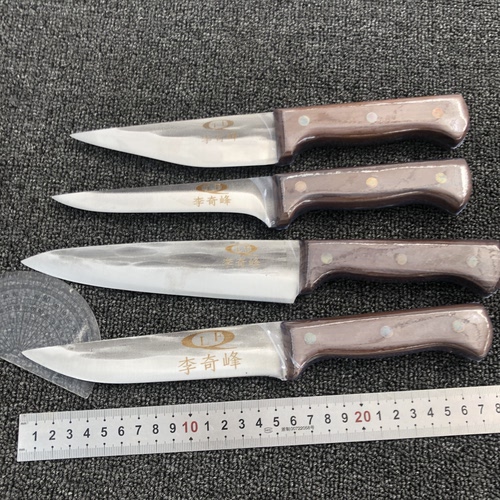 李奇峰刀具李奇峰不锈钢刀进口钢刀屠宰剔骨刀502刀猪肉刀牛肉刀