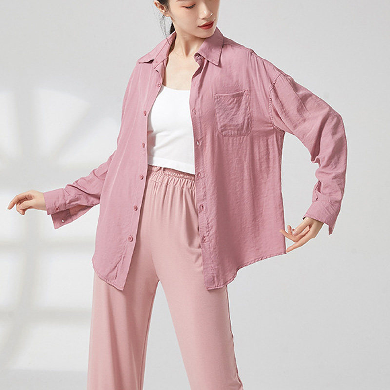 共妍舞蹈服衬衫男女同款外搭