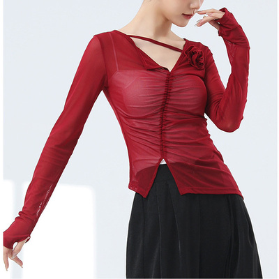 舞者之歌舞蹈服套指练功服