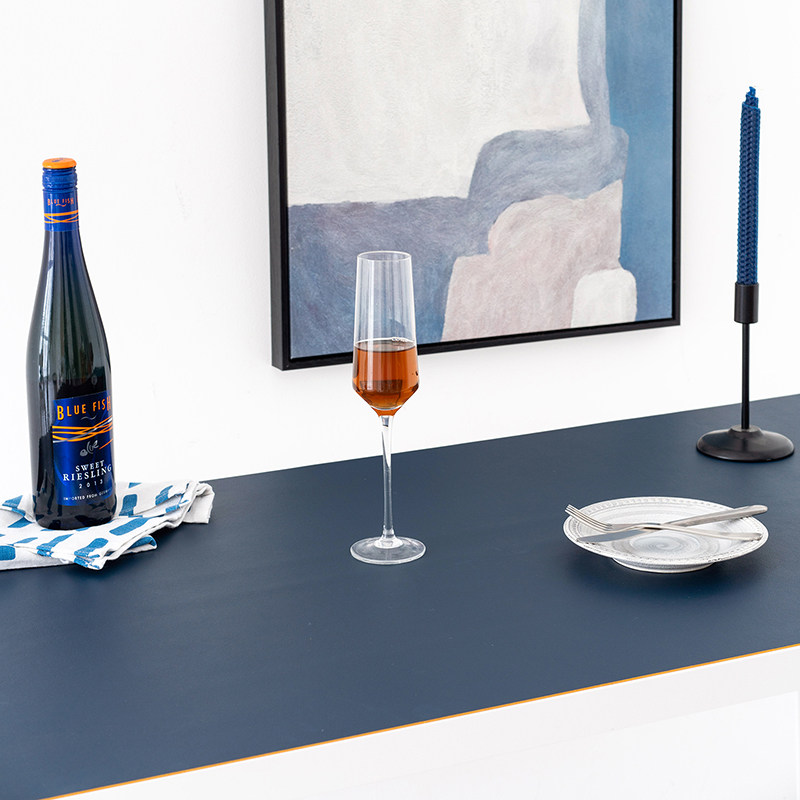 双面双色新款皮质鼠标垫写字台垫定制样板办公书桌垫皮革防水电脑