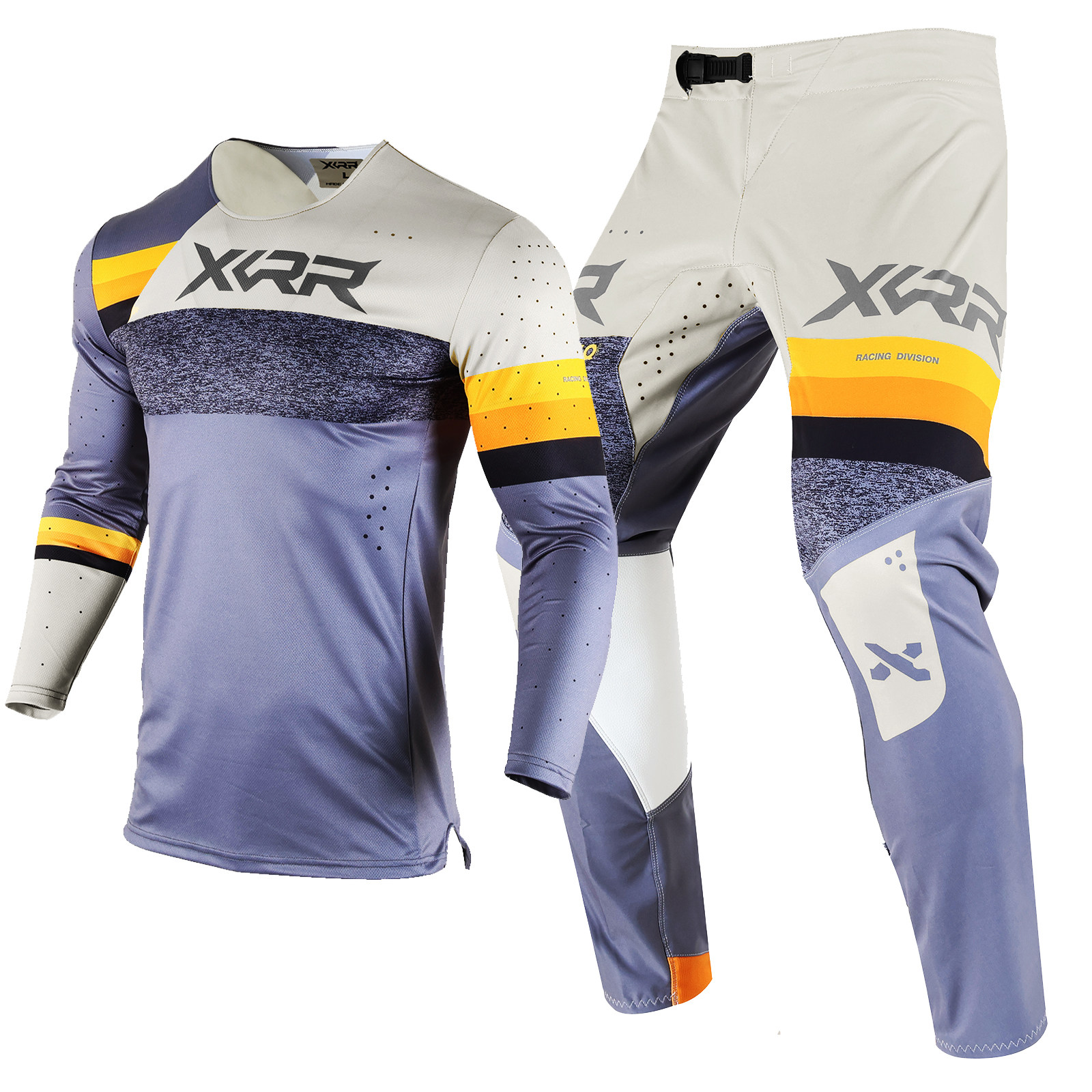 XR06夏季越野赛车服套装男女透气速干摩托车骑行服牛津布