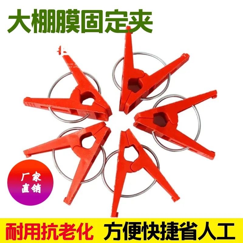 大棚二膜夹子内膜夹子塑料薄膜固定夹二层棚膜卡子蔬菜棚专用夹子,农机/农具/农膜,大棚卡簧/卡槽,淘宝优惠券,粉丝福利购,淘宝优惠卷