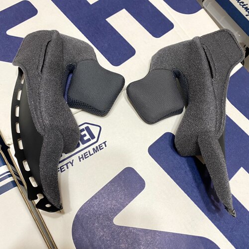 原装拆件SHOEI NEOTEC II 2代脸颊内衬海绵标准款厚度35m码通用