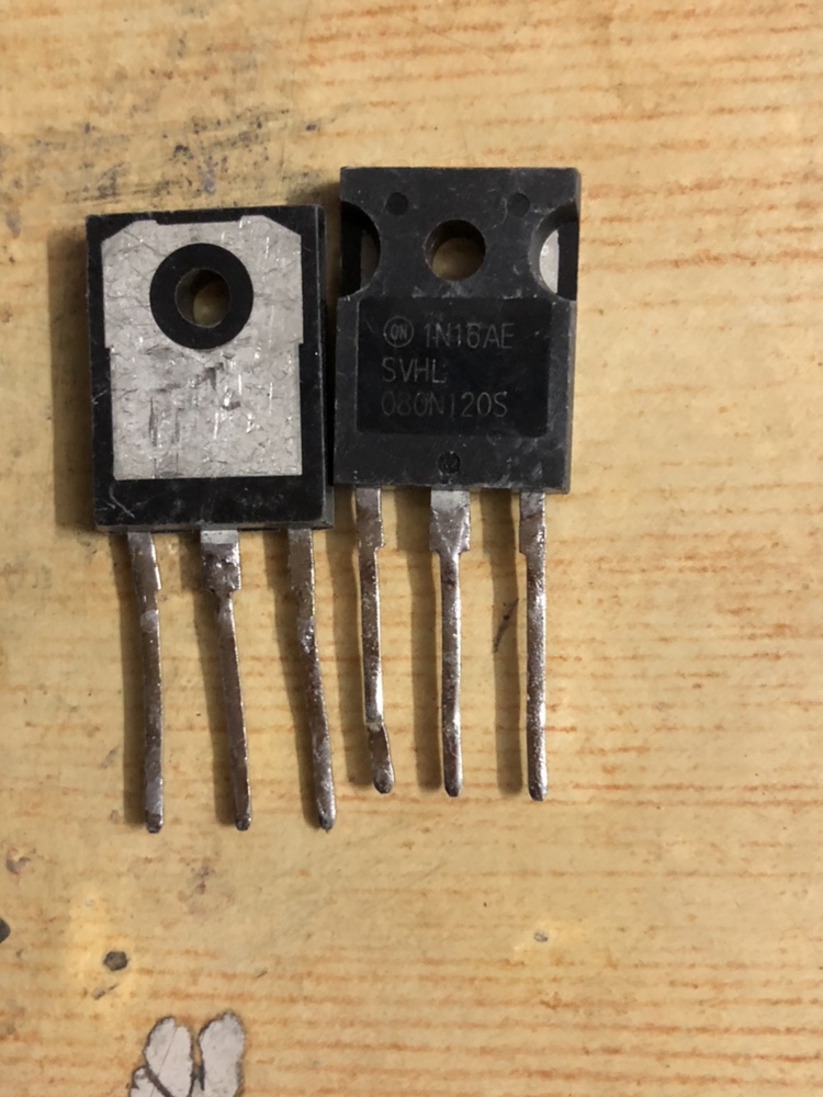 NVHL080N120S SVHL080N120S 080N120S 通用C2M0080120  拆机