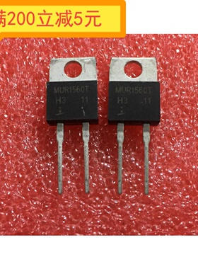 原装进口拆机RHRP1560 U1560G MUR1560 快恢复管 TO-220 15A 600V