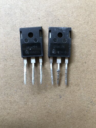 原装进口拆机 6R041C6  6R041P6 IPW60R041C6 78A/600V测好