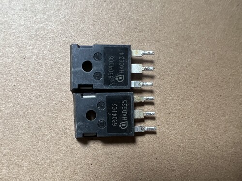 原装进口拆机 6R041C6 6R041P6 IPW60R041C6 78A/600V测好
