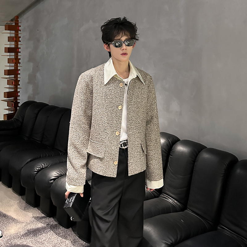 小香风外套男秋季2025新款短款气质高级感上衣409-5609-P118，女装短外套，星座409(原A307）