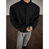 立领保暖加厚短款呢料外套男冬季夹棉大衣夹克棉服409-5631-P108，男装夹克，星座409(原A307）