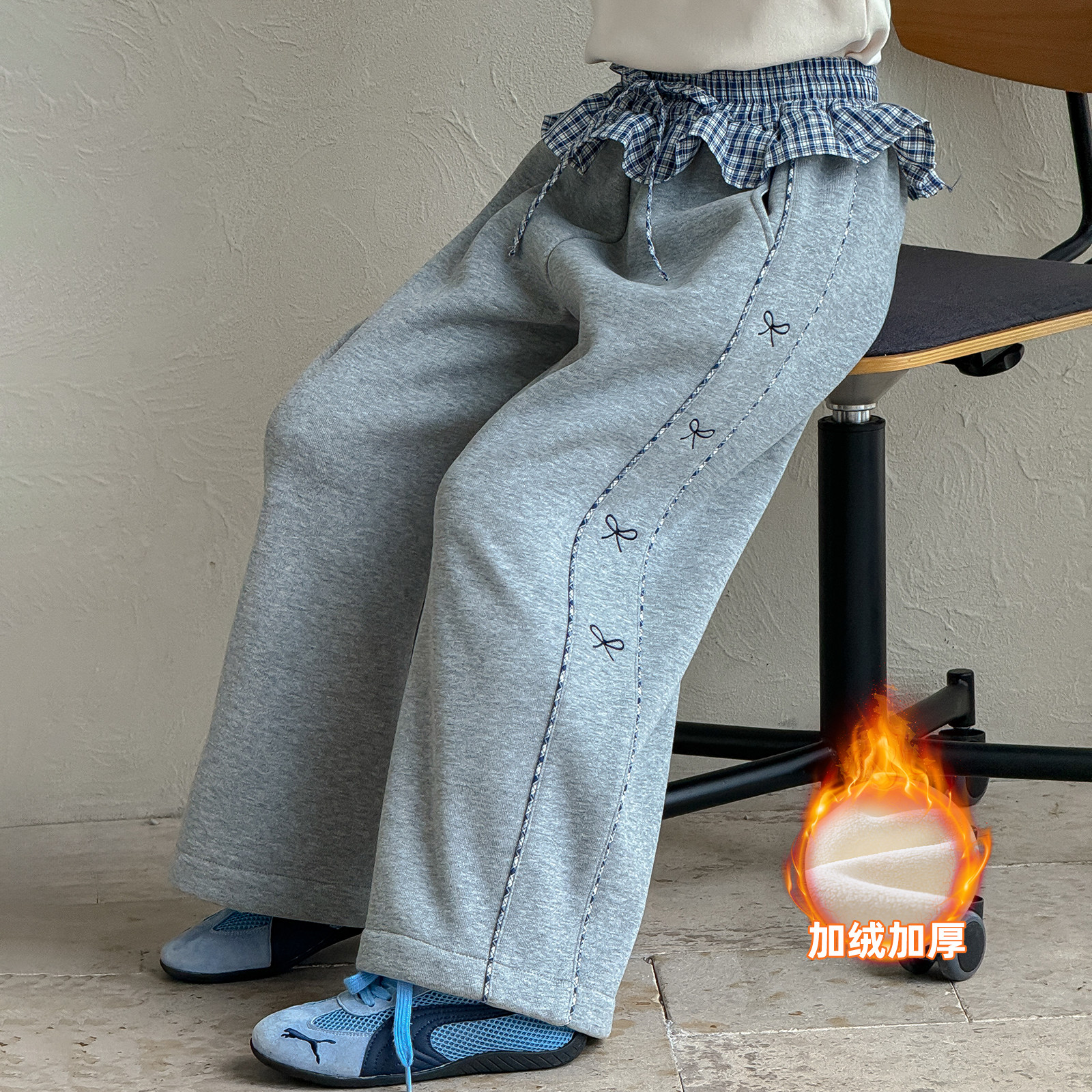 女童裤子秋冬款2025新款小女孩加厚休闲裤洋气童装冬装儿童一体绒,童装/婴儿装/亲子装,运动裤卫裤,淘宝优惠券,粉丝福利购,淘宝优惠卷