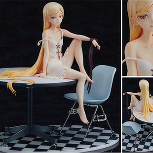 伤物语 姬丝秀忒 刃下心 忍野忍 小忍 12岁 坐桌子 椅子盒装手办