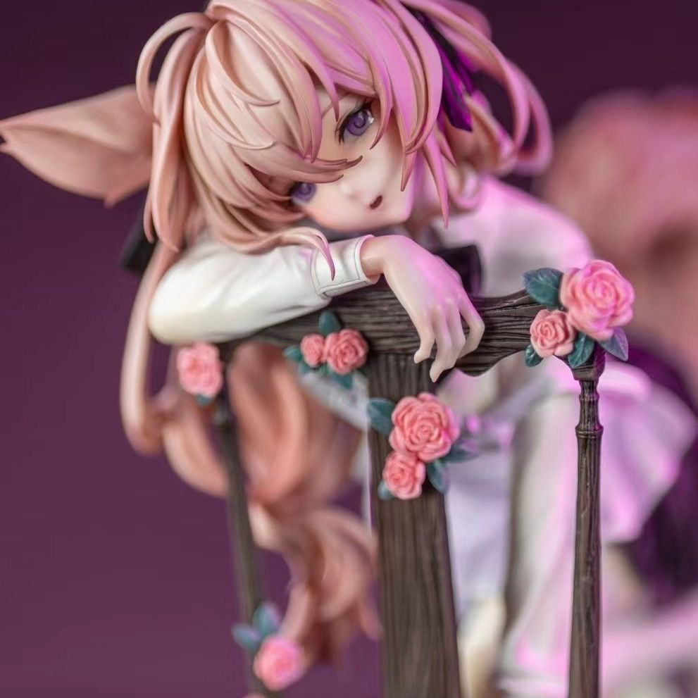 二次元gk成品手办  兔兔弗洛瓦 成品美少女手办雕像模型摆件