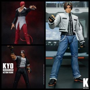 拳皇98 八神庵 草薙京 终极之战 游戏周边 关节可动 盒装手办模型