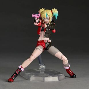 X特遣队自杀小队 小丑女哈利奎恩 转轮科技 关节可动模型摆件手办
