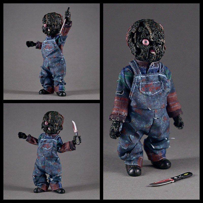 鬼娃回魂鬼娃烧焦版手办