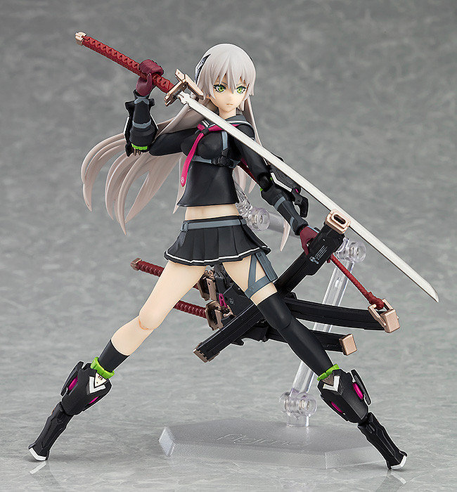 动漫 figma 396# 2 重兵装型 女中生 壹号 模型 盒装手办