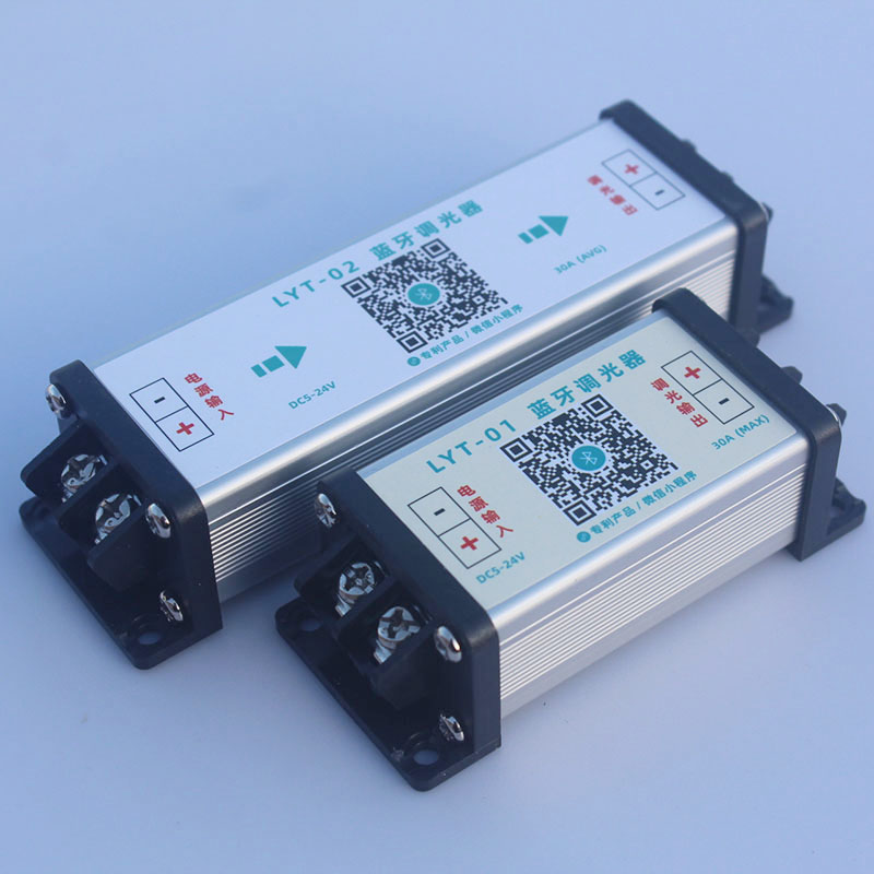 led灯条调光器亮度调节器时控开关 DIMMER 蓝牙遥控5V12V/24V30A 电子元器件市场 LED控制器 原图主图