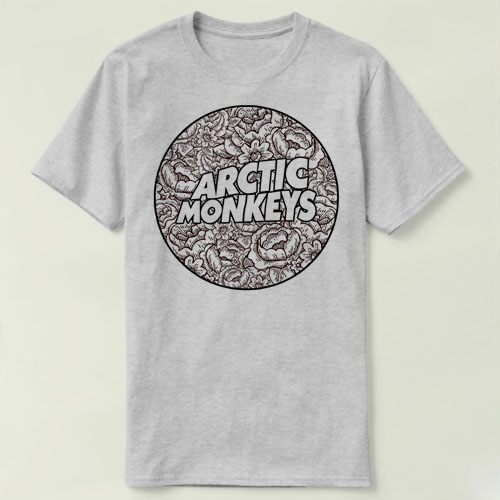 Arctic Monkeys Flower Circle 来图 定制 DIY T-Shirt T恤 衣服图片